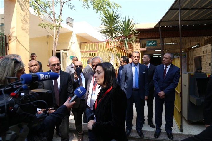 قطاع السجون يستقبل وفداً من المراسلين الأجانب ومسئولى المنظمات الحقوقية