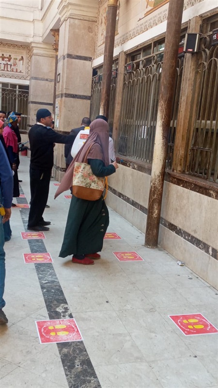 تطهير وتعقيم مكاتب بريد العتبة والموسكي لمواجهة كورونا 