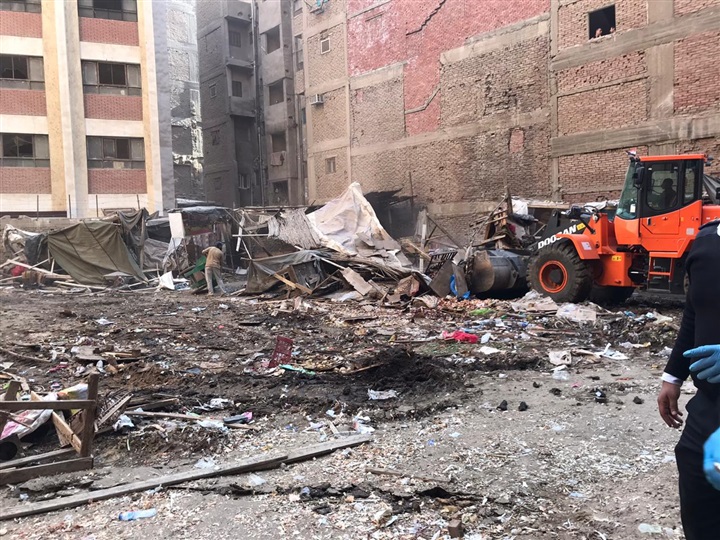 الجيزة تزيل أكبر سوق عشوائى بالهرم و3 أسواق ببولاق الدكرور