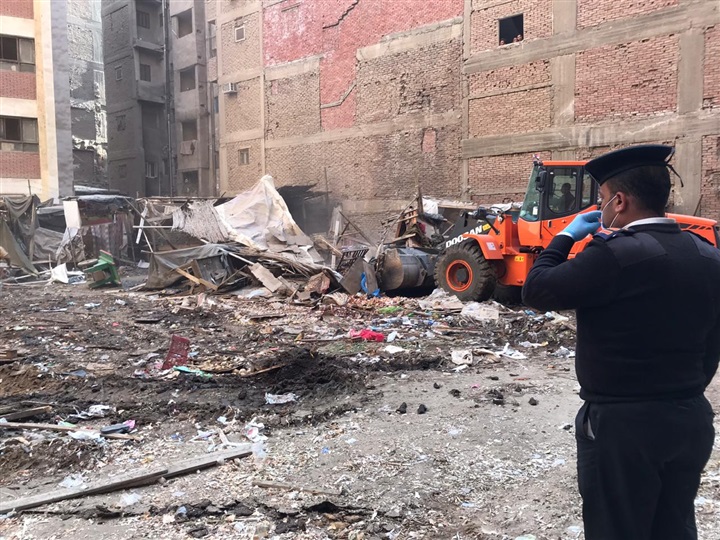 الجيزة تزيل أكبر سوق عشوائى بالهرم و3 أسواق ببولاق الدكرور