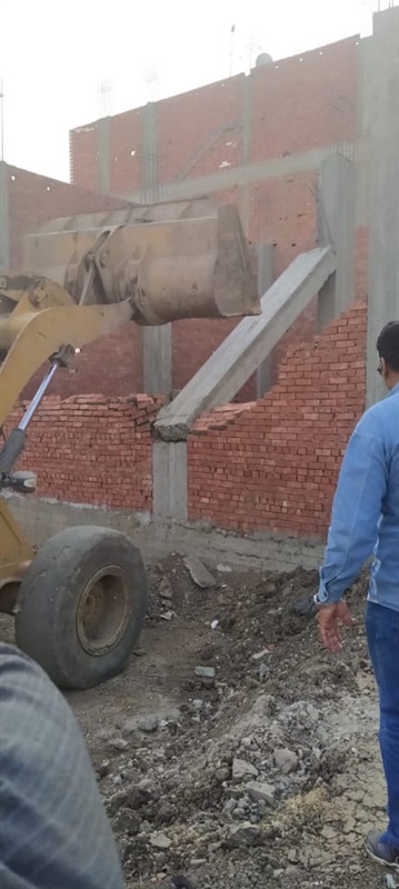 محافظ الجيزة يقود حملات إزالة مخالفات البناء بالعمرانية والطالبية