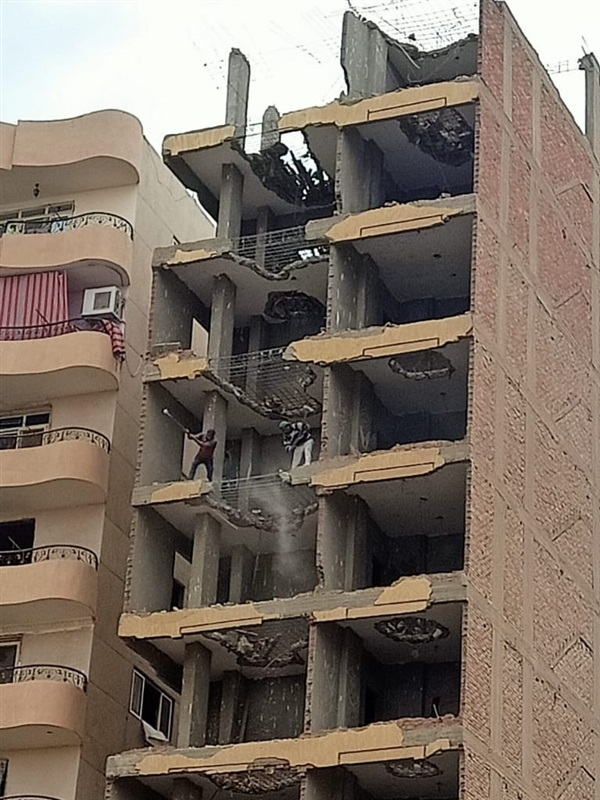 محافظ الجيزة يقود حملات إزالة مخالفات البناء بالعمرانية والطالبية