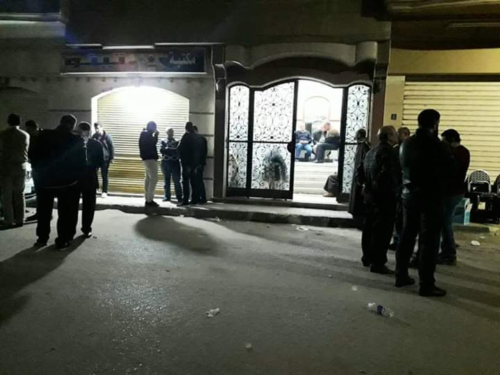 بالصور.. الحزن يسيطر على مسقط رأس الشهيد الحوفى بدمنهور