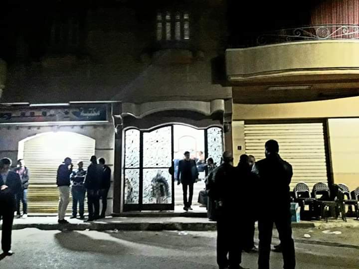 بالصور.. الحزن يسيطر على مسقط رأس الشهيد الحوفى بدمنهور