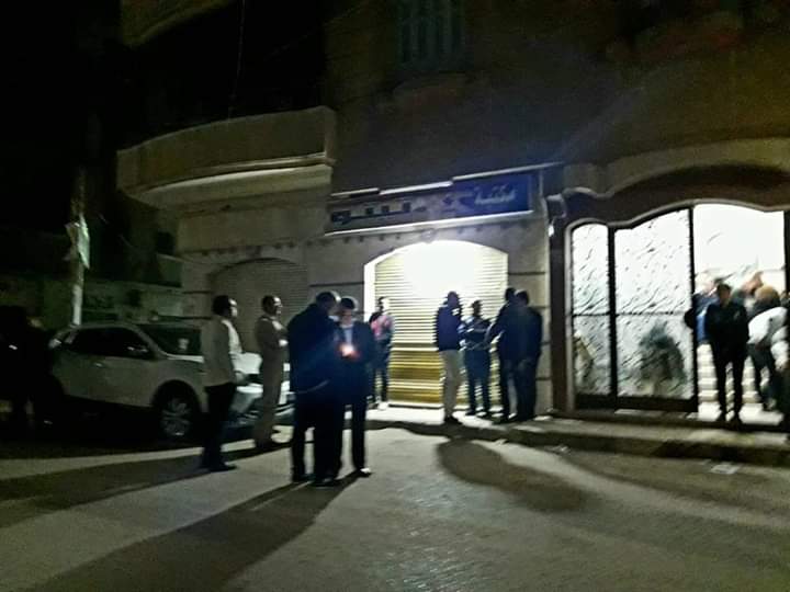 بالصور.. الحزن يسيطر على مسقط رأس الشهيد الحوفى بدمنهور