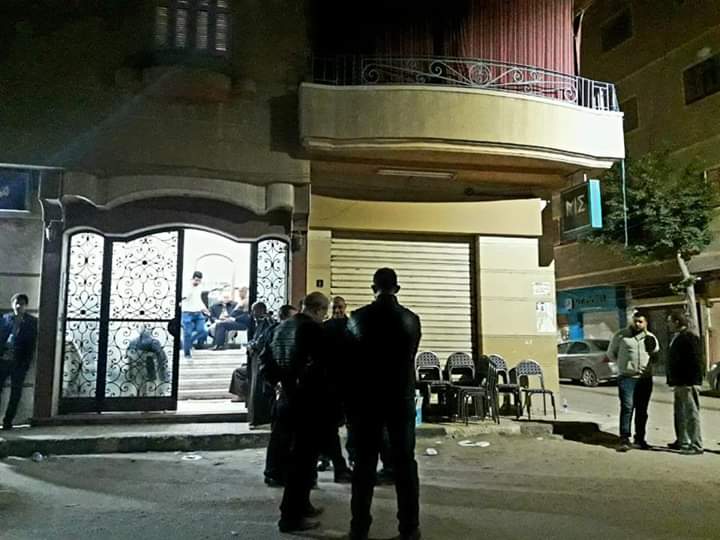 بالصور.. الحزن يسيطر على مسقط رأس الشهيد الحوفى بدمنهور