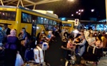 بالصور.. أتوبيسات تنقل المصريين العائدين من الكويت إلى الحجر الصحى