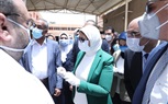 وزيرة الصحة تتفقد مستشفى أبو قير النموذجي للتأمين الصحي وتشيد بالخدمات الطبية المقدمة للمرضى 