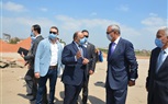 وزير التنمية المحلية ومحافظ القليوبية يتفقدان محاور وطرق مشروع مجمع التكسير الهيدروجيني للمازوت 