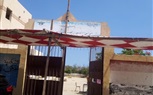 محافظ الإسكندرية يكلف المسئولين بإقامة شوادر ومظلات خارج المدارس