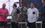 هشام عباس وعدوية وأحمد جمال ومصطفي حجاج في حفل المنصة