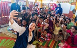 بالصور.. هند صبري سفيرة برنامج الأغذية العالمي سعيدة بحصوله على نوبل للسلام