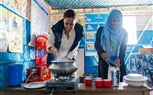 بالصور.. هند صبري سفيرة برنامج الأغذية العالمي سعيدة بحصوله على نوبل للسلام
