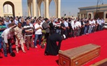 جنازة زوجة سعد الدين الشاذلي بحضور الإعلامي أحمد المسلماني