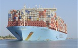 الفريق أسامة ربيع يعلن نجاح عبور سفينة الحاويات العملاقة MILAN MAERSK بغاطس غير مسبوق  يبلغ ١٧,٤٠ مترًا