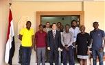 السفير المصري في أكرا يستقبل شباب الدارسين الغانيين الحاصلين على منح دراسية بالجامعات المصرية
