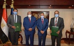 الفريق أسامة ربيع يشهد توقيع بروتوكول تعاون مع الشركة المصرية الصينية لاستثمار أرض الهيئة بالعين السخنة