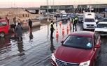 تكثيف التواجد المرورى على الطرق السريعة لمواجهة الطقس السيء