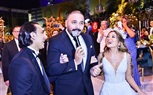 بالصور.. تامر حسني وعياش والعسيلي يشعلون زفاف 