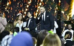 بالصور.. تامر حسني وعياش والعسيلي يشعلون زفاف 