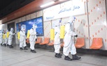 القوات المسلحة تواصل أعمال التطهير والتعقيم الوقائى بمختلف أنحاء الجمهورية