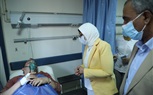 وزيرة الصحة تطمئن على الحالة الصحية لمصابي حادث طوخ بمستشفى بنها التعليمي