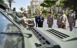 الرئيس السيسي يتفقد عدداً من المركبات المدرعة مُتعددة المهام (صور)