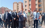 محافظ القاهرة يتفقد أحد مشروعات الدولة لتسكين العشوائيات بحي السلام