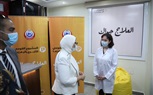 وزيرة الصحة تتفقد مركز تجميع البلازما بالعباسية (صور)