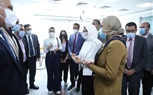 وزيرة الصحة تتفقد مركز تجميع البلازما بالعباسية (صور)