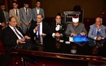 المهندس عماد النجار ود. أماني الموجي يهنئون الدكتور محمد عبد الفتاح بمناسبة زواج نجله 