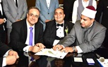 القاضي يوجه ثلاث رسائل في عقد قران نجل الدكتور محمد عبدالفتاح 