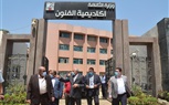 محافظ الجيزة يتفقد التجهيزات النهائية لمركز تطعيم المواطنين بلقاح كورونا بأكاديمية الفنون