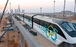 شاهد.. الصور الأولى لاختبار مونوريل العاصمة الإدارية الجديدة