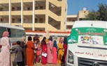 الكشف على 1642 مواطنا خلال قافلة علاجية مجانية بقرية نديبة بمركز دمنهور