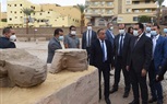 رئيس الوزراء يتفقد منطقة أعمال الحفائر والاكتشافات الأثرية بطريق الكباش (صور)