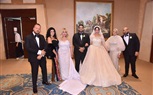 أول صور فى حفل زفاف بنت ماجد المصرى