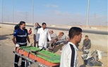  بعد مصرع 3 وإصابة 14.. أوناش المرور ترفع حطام حادث تصادم سيارة نقل ومينى باص بالدائرى 