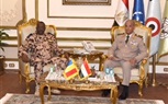 وزير الدفاع والإنتاج الحربى يلتقى وزير الدفاع الوطنى بجمهورية تشاد  