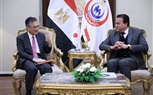 وزير الصحة يستقبل السفير الياباني لدى مصر ووفد 