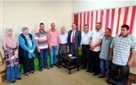 وكيل وزارة الزراعة يتفقد إدارة فحص واعتماد التقاوى بالبحيرة