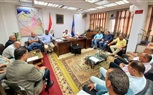 إجتماع برئاسة السكرتير العام المساعد وحضور رؤساء الوحدات المحلية وممثلى الجهات المعنية بالبحيرة