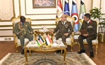 وزير الدفاع يلتقى وزير الدفاع وشئون المحاربين القدامى بجمهورية جنوب السودان  