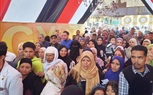 استمرار توافد حشود كبيرة من المواطنين على لجان الاقتراع بالخانكة