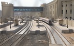 محافظ الجيزة يتفقد أعمال التطوير الجارية بمحيط السكة الحديد ببشتيل قبل افتتاحها