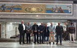 الأستاذ هيثم الهواري والمهندس عماد النجار يهنئان نيافة الأنبا ثيؤدوسيوس أسقف الجيزة والأخوة الأقباط بعيد الميلاد المجيد