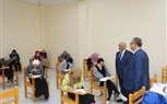 نائب رئيس جامعة الزقازيق يتفقد سير الامتحانات بكليتى الحاسبات والمعلومات والطفولة المبكرة