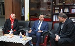 نائب رئيس جامعة الزقازيق يتفقد سير الامتحانات بكليتى الحاسبات والمعلومات والطفولة المبكرة