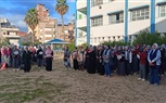 إنتظام الدراسة في أولى أيامها بالفصل الدراسي الثاني بمدارس البحيرة 