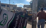 حملة مكبرة لإزالة الإعلانات المخالفة بشوارع وميادين بيلا